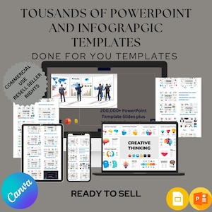 DFY Thousands of PowerPoint and Infographic Templates for Personal and Commercial Use