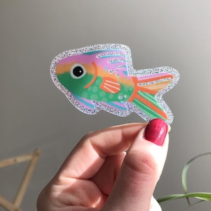 Friendly Fish Sticker