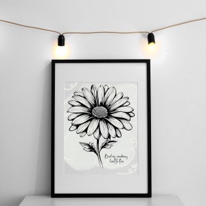 Bind My Wandering Heart to Thee Hymn  Christian Wall Art Digital Print