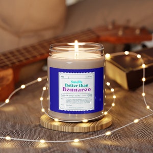 Bonnaroo Kerze - &quot;Smells Better than Bonnaroo&quot; - umweltfreundliches Geschenk für Musik-Liebhaber Geschenk für Roo Croo Bonnaroo Geschenk Bonnaroo Dekor.&quot;