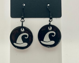 Witch's Hat Dangle Earrings