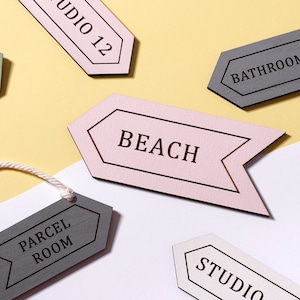 Custom Arrow Signs | Personalised Arrow Signs | Arrow Directional Signs | Personalised Directional Sign | Tapered Left Right Arrow Signs