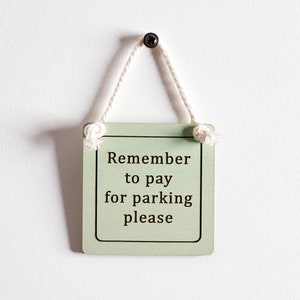 Custom wooden sign
