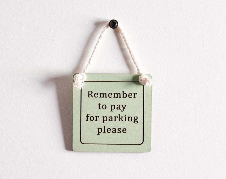Custom wooden sign