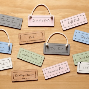 Wooden Labels