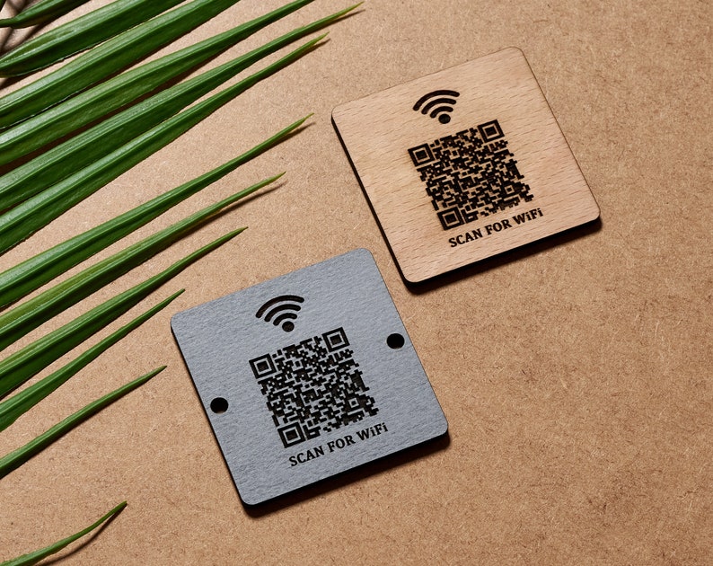 QR Code Sign WiFi Access
