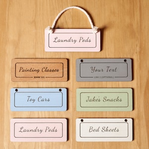Any Text Custom Made Tags