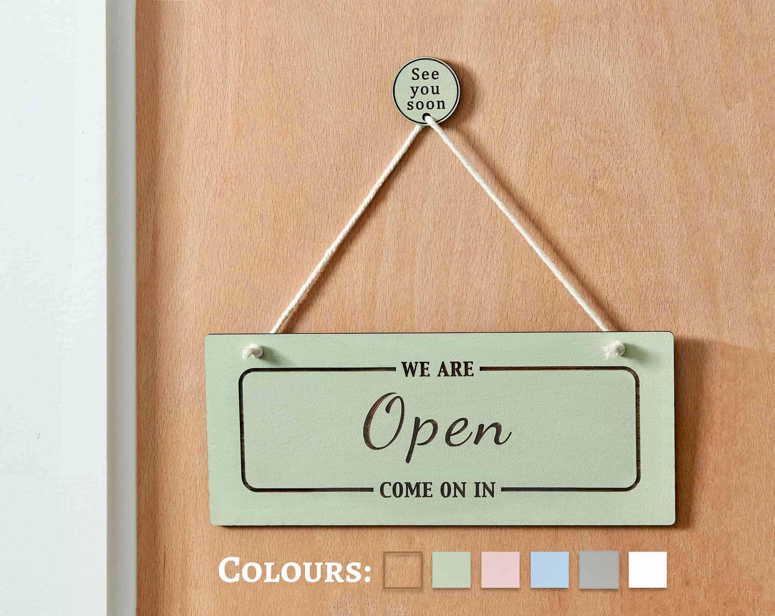 We Are Closed Sign - Etsy