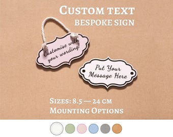 Personalised Cozy Cloud Sign: Engraved Wooden Name Plaque