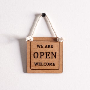 Personalised wooden sign