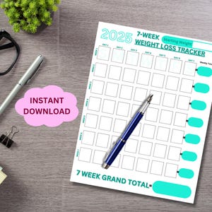 Gewichtsverliestracker, Gezondheidsplanner, Fitnessplanner, Inzetstukken fitnessplanner, Gewichtsverliesdagboek, Gewichtsverliesgrafiek, Fitnesstracker