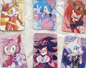Tarjetas fotográficas de Sonic the Hedgehog