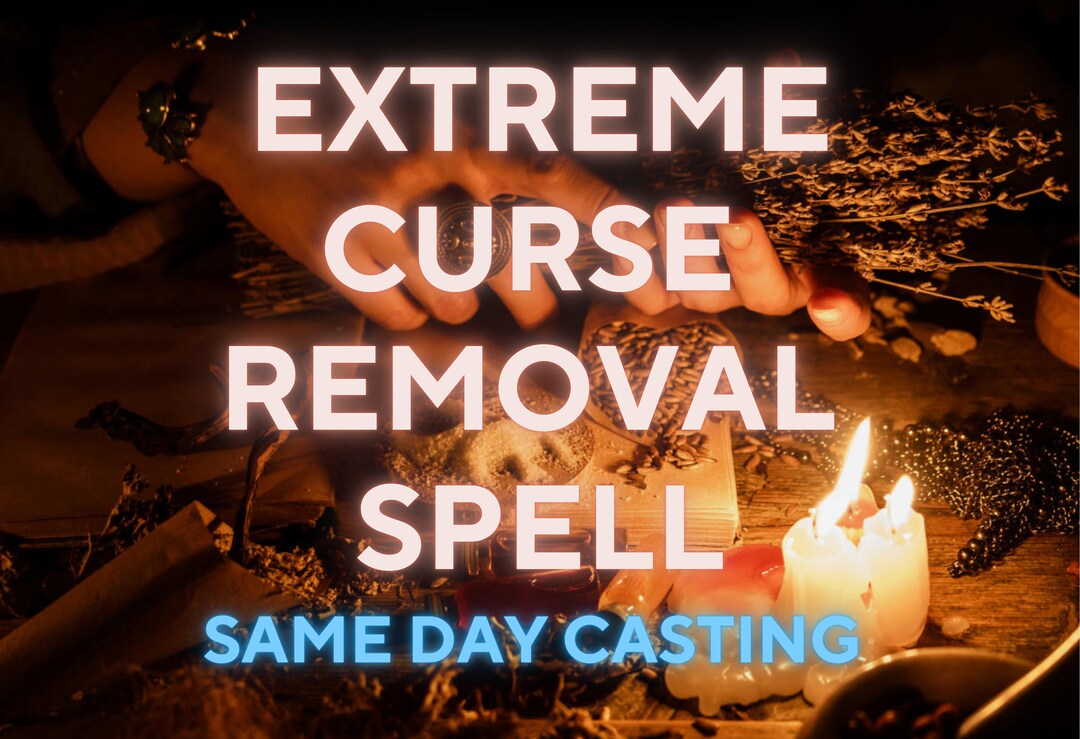 EXTREME CURSE REMOVAL Spell, Immediately Remove All Negative Effects
