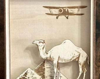 Cairo By Air Shadowbox Egypt Travel