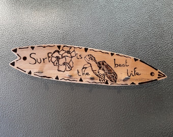 Porte clefs thème « surf »