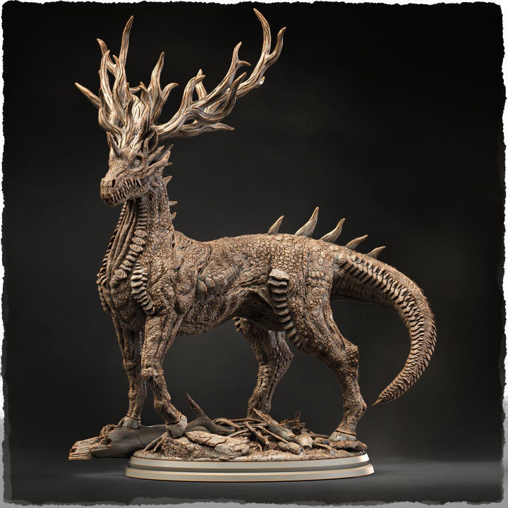 Qilin, the Hooved Chimera - Etsy