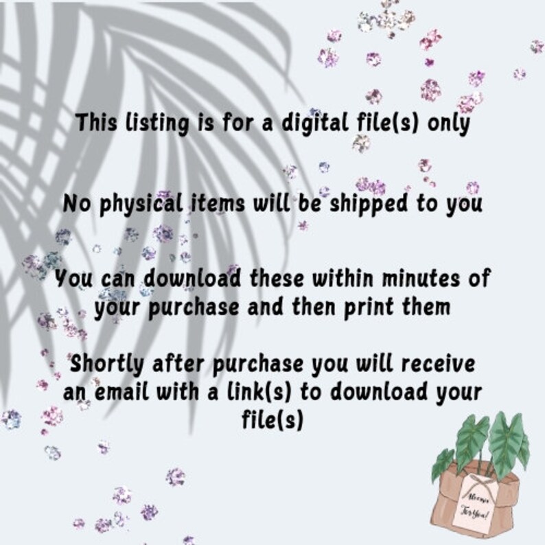 Today is All About You Printable Birthday Card L DIY Greeting Card L ...