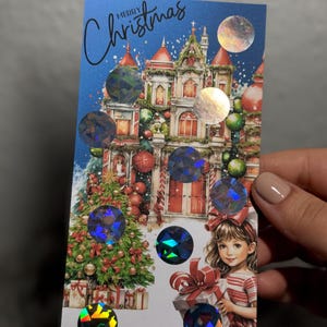 Merry Christmas A6 1er Karte