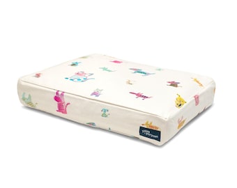 Funda de cama de algodón orgánico para perros / Todo sobre perros