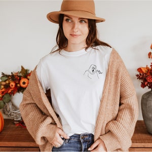 Scream T-Shirt, Halloween T-Shirt, Spooky T-Shirt, Scary T-Shirt, Minimal T-Shirt, Spooky Season T-Shirt