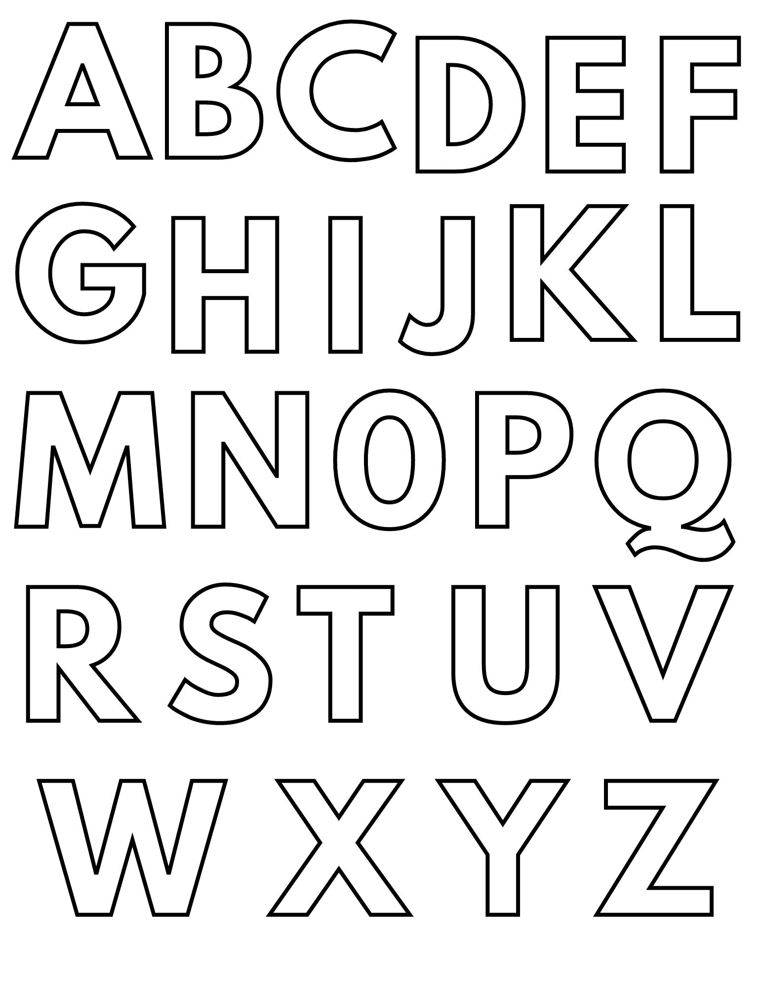 Alphabet Coloring Sheets: Printable Coloring Pages for Kids - Etsy