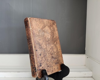 Vintage British Essayist Volume Three 1803 Leather Book (Detached Front Board)