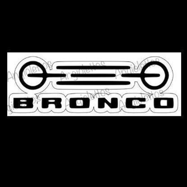 Ford Bronco Sport Svg keychain or sticker