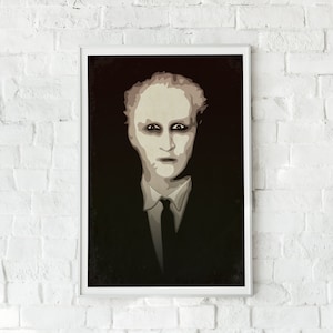 Carnival of Souls | Original Art 4x6, Wall Art, Movie Decor, Print, Horror Film, Movie Poster