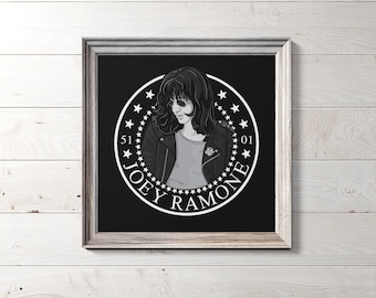 Joey Ramone 1951-2001 Poster Original 34x24 The Ramones