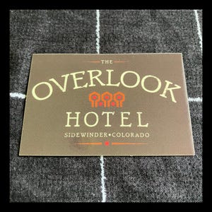 Overlook Hotel - THE SHINING - Rectangle Sticker