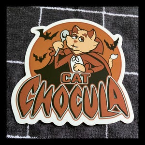 Cat Chocula - Die Cut Sticker