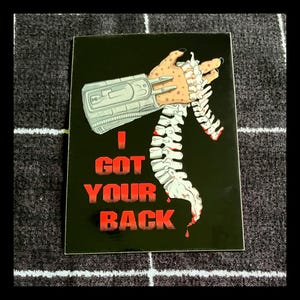 I Got Your Back - PREDATOR - Rectangle Sticker