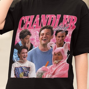 Chandler Bing  Tshirt,Matthew Perry Cute Tee,Gift for man and woman Tshirt,friends tshirt,retro chandler bing tee,Unisex Tee
