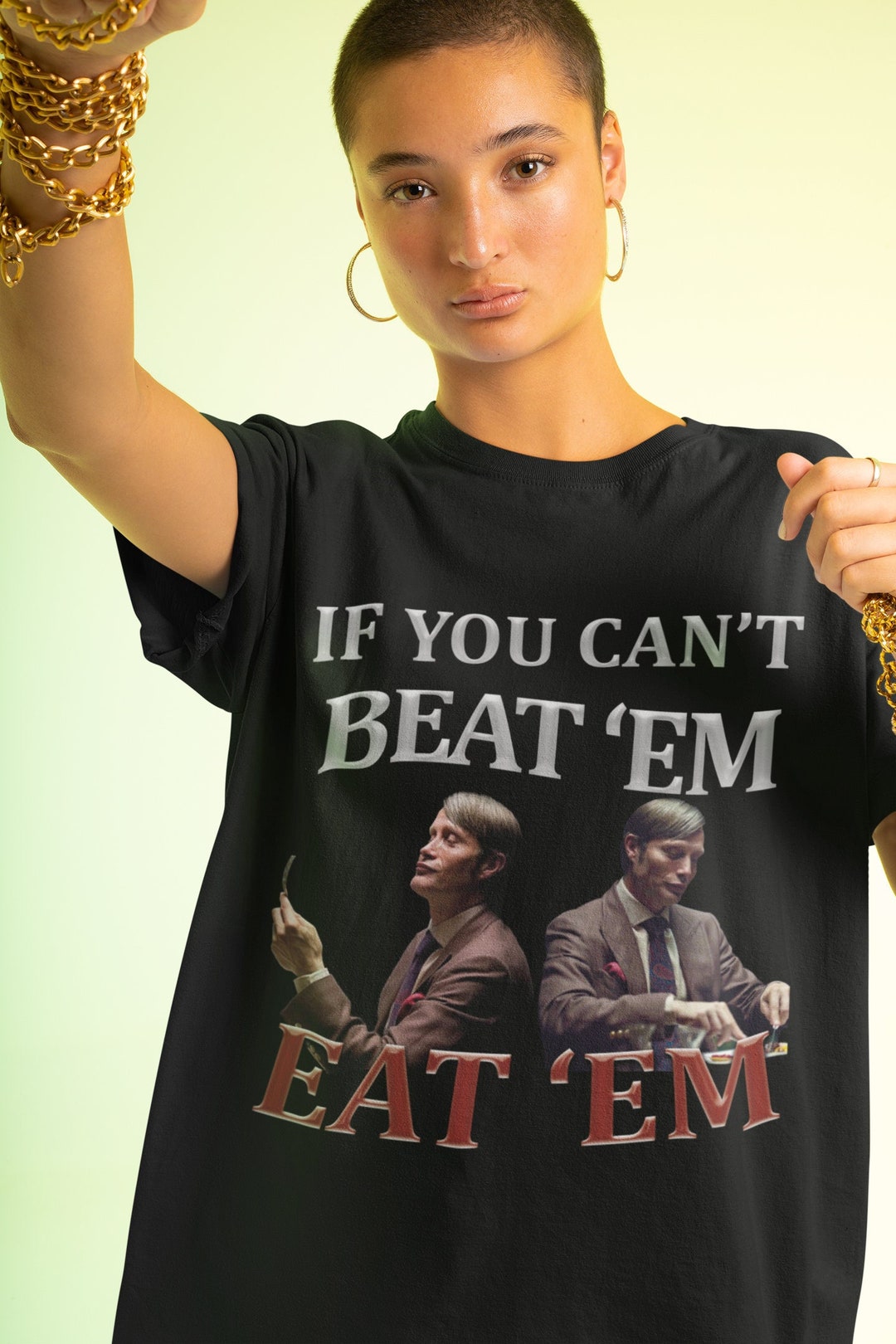 Mads Mikkelsen Shirt, Vintage Hannibal Lecter, Hannibal Shirt
