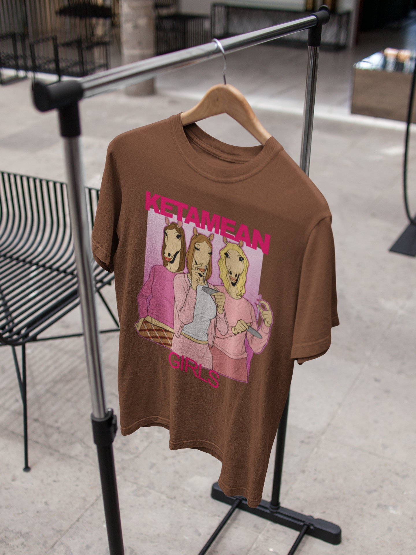 Ketamean Girls Tshirt,Mean Girl tee,Funny ketamine tshirt,Meme tee,Funny gift merch,odd meme humor,trendy tiktok tshirt,ketamine girls