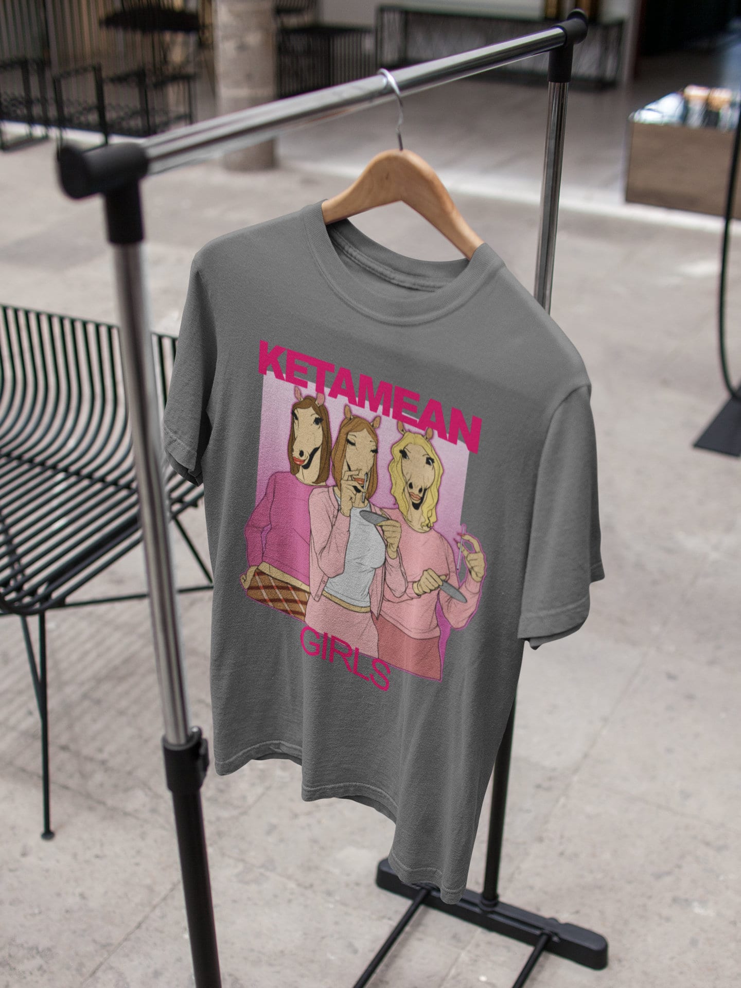 Ketamean Girls Tshirt,Mean Girl tee,Funny ketamine tshirt,Meme tee,Funny gift merch,odd meme humor,trendy tiktok tshirt,ketamine girls