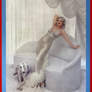 Richard Avedon, Photographer / Marilyn Monroe as Jean Harlow Poster, 28&quot;x 23&quot;