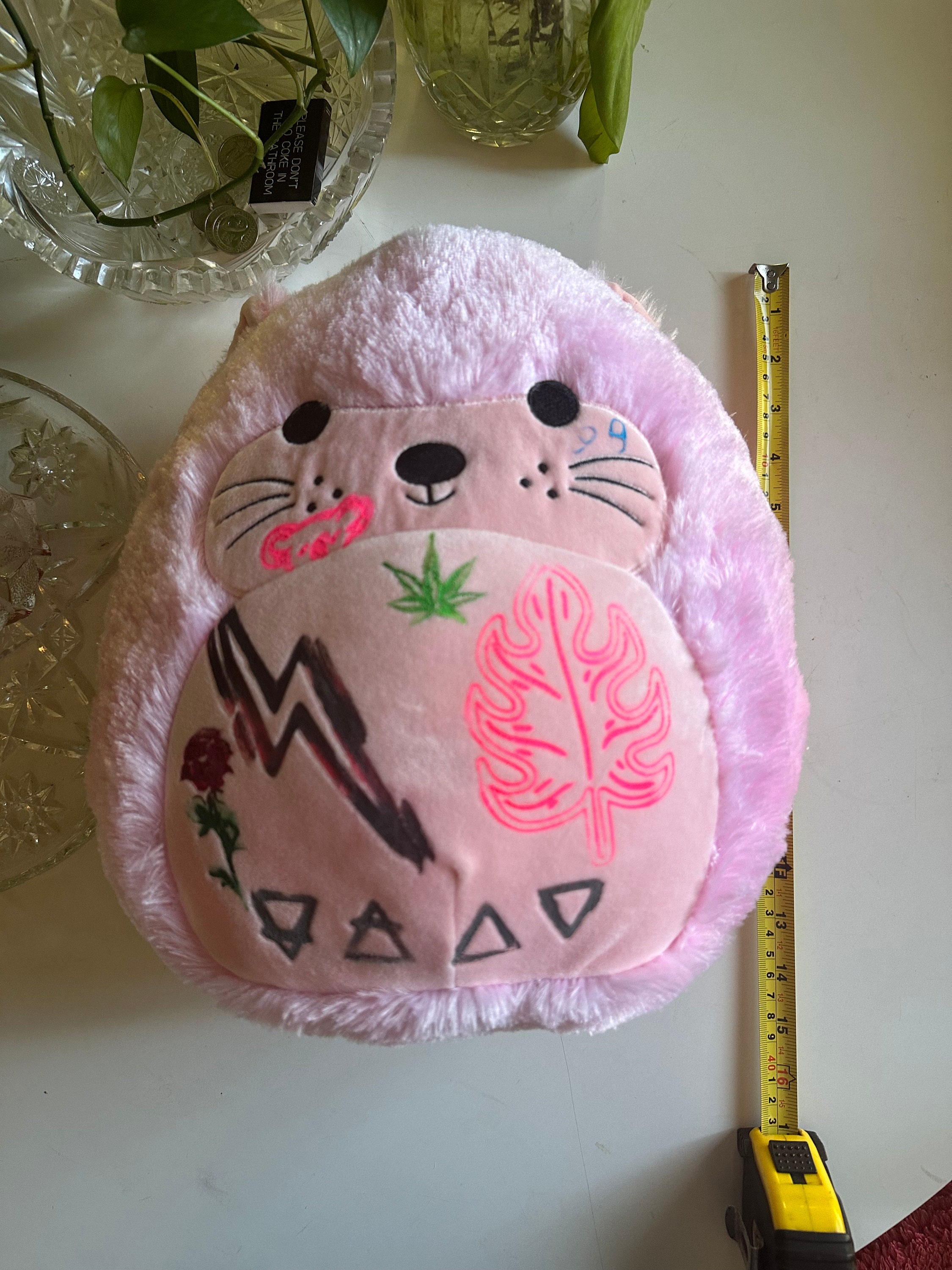 Anu the Otter Custom Squishmallow Plush With Unique Screen printed