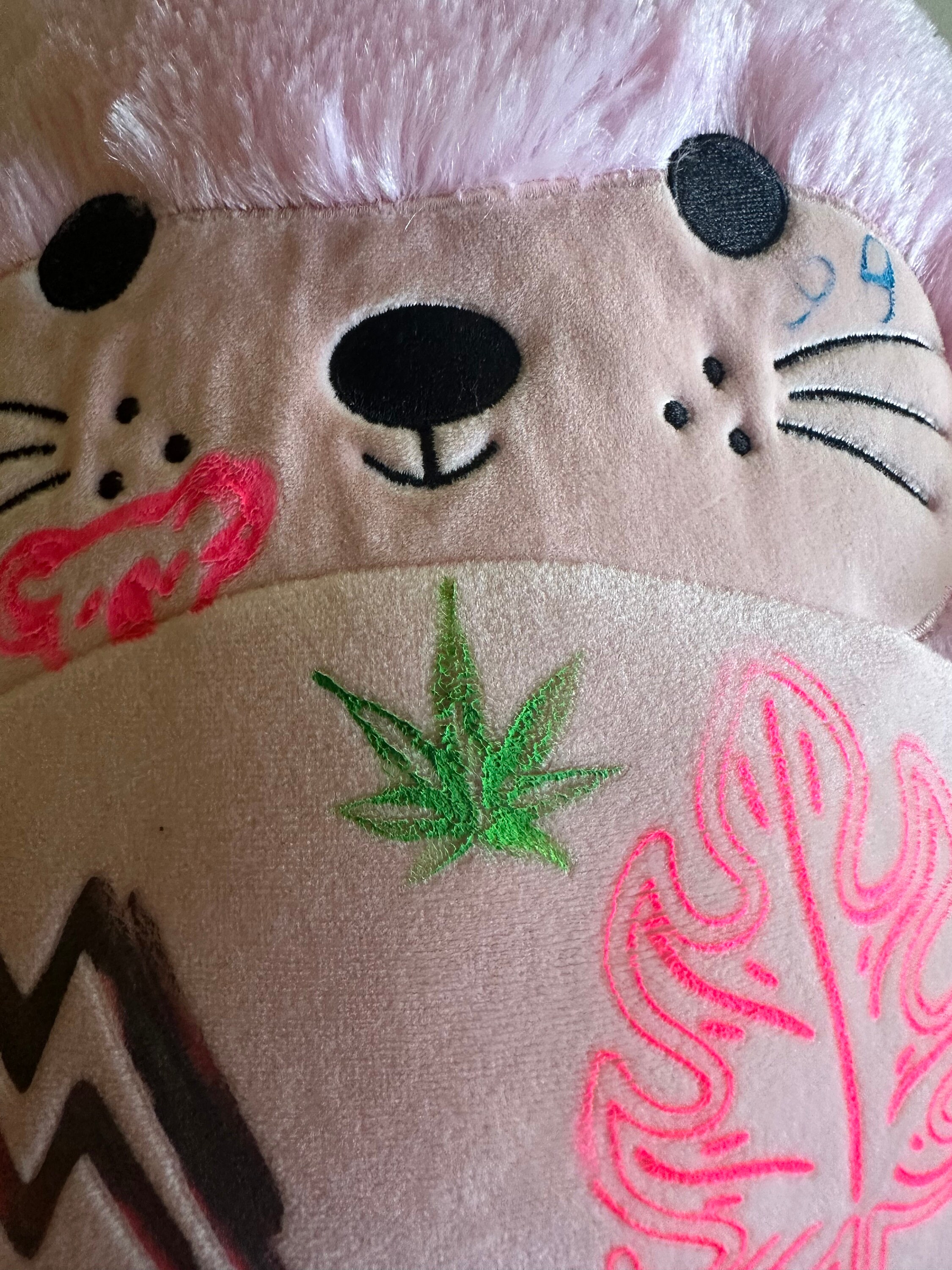 Anu the Otter Custom Squishmallow Plush With Unique Screen-printed