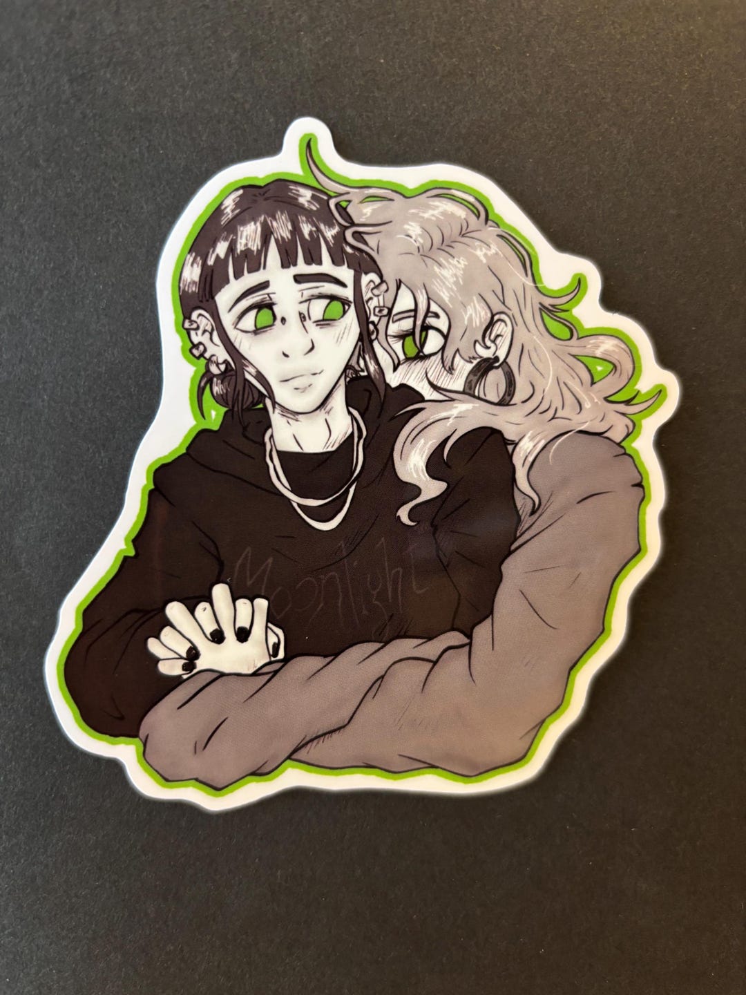 Aya Oosawa and Mitsuki Koga Sticker - Etsy