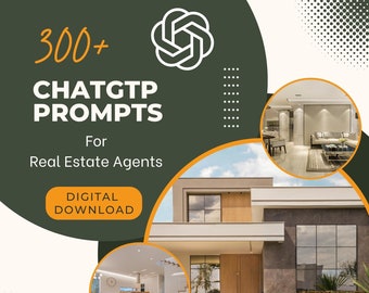 ChatGPT Prompts for Real Estate | ChatGPT Real Estate Prompts | ChatGPT Marketing | Real Estate Marketing | ChatGPT Business | AI