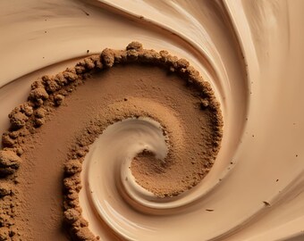 Mocha-texturerade bakgrunder | Lera- och pulvervirvlar (digital nedladdning)