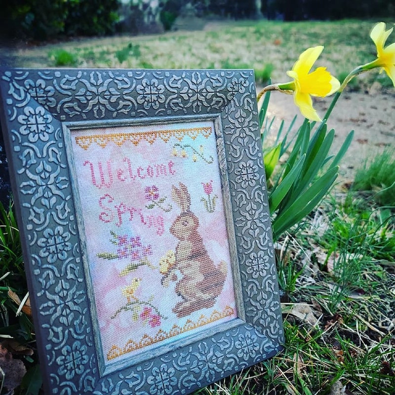 Spring Cross Stitch - Etsy