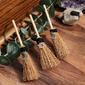 Mini Altar Broom-Witch Broom 1pc