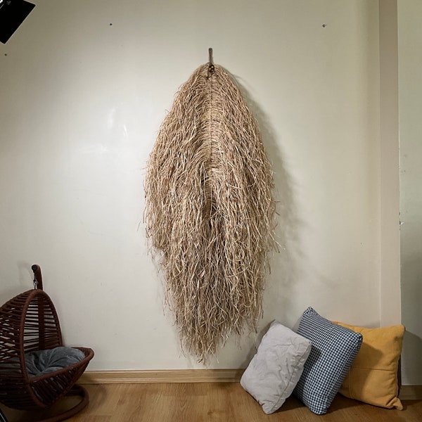 Raffia Wall Decor Etsy