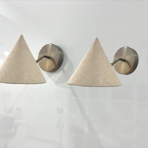 Set of 2 Small Size Shade Wall Sconce Modern Wall lamp Mid Century Wall Light Fixture