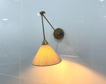 Fabric Shade Sconce Long Wall Shade Lamp Wall Light Fixture, Bathroom, Vanity, Bed Room Lights