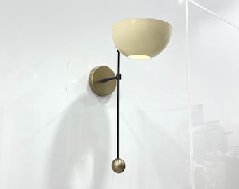 1 Arm Shade Wall Sconce Modern Wall lamp Mid Century Wall Light Wall fixture