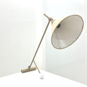 Mid century Table Lamp – Adjustable Study Light for Home Office, Dorm, or Bedroom Reading