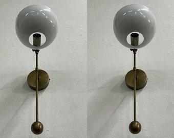 Set of 2 Mid Century Wall Sconce ,Modern Wall lamp , Wall Décor Light Fixture , ,Wall fixture Lamp Italian Design Lamps and Lights